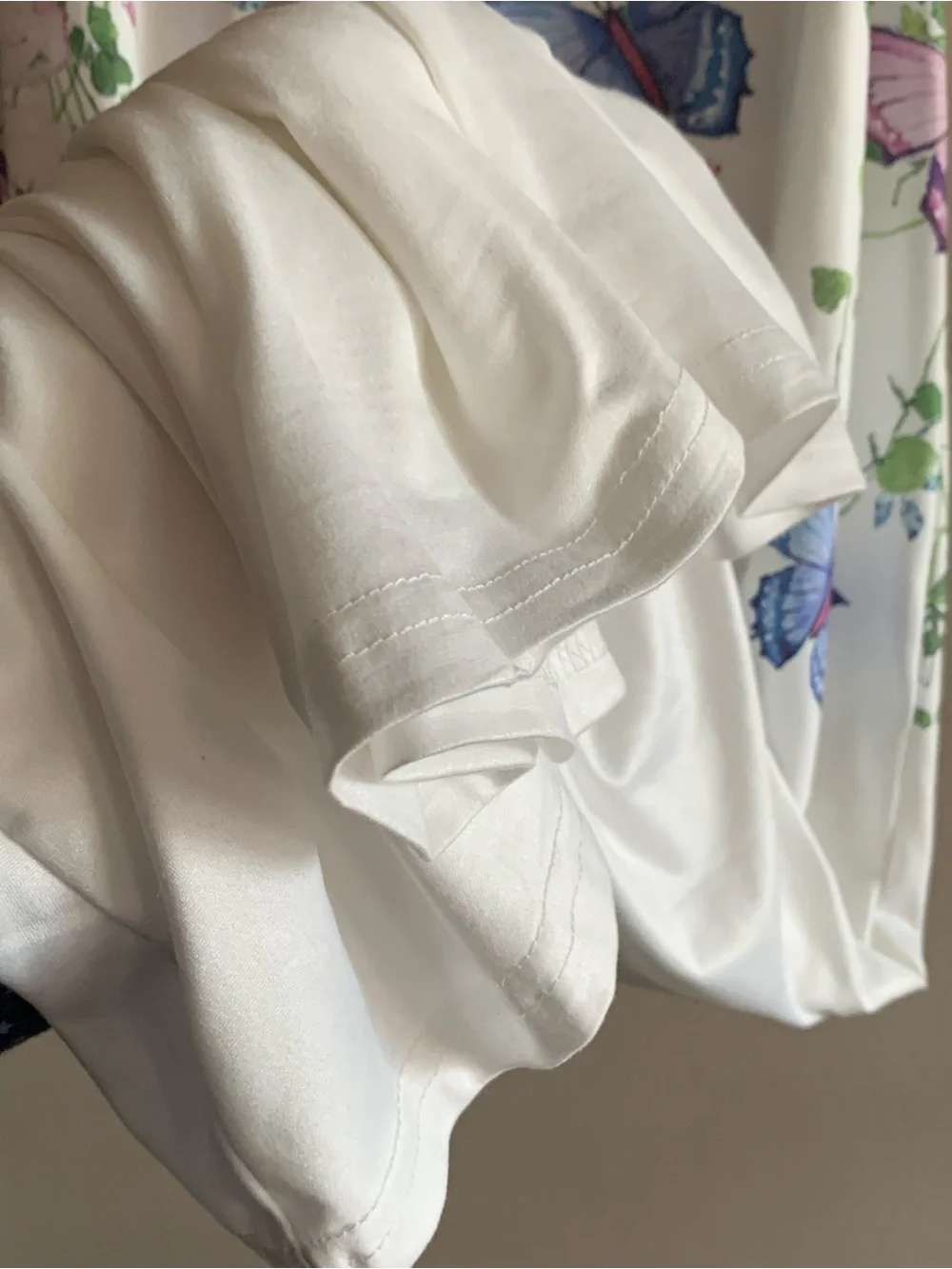 🦋Butterfly Maxi Dress Sundress — White Unbranded NWOT Never Worn - Picture 7 of 9